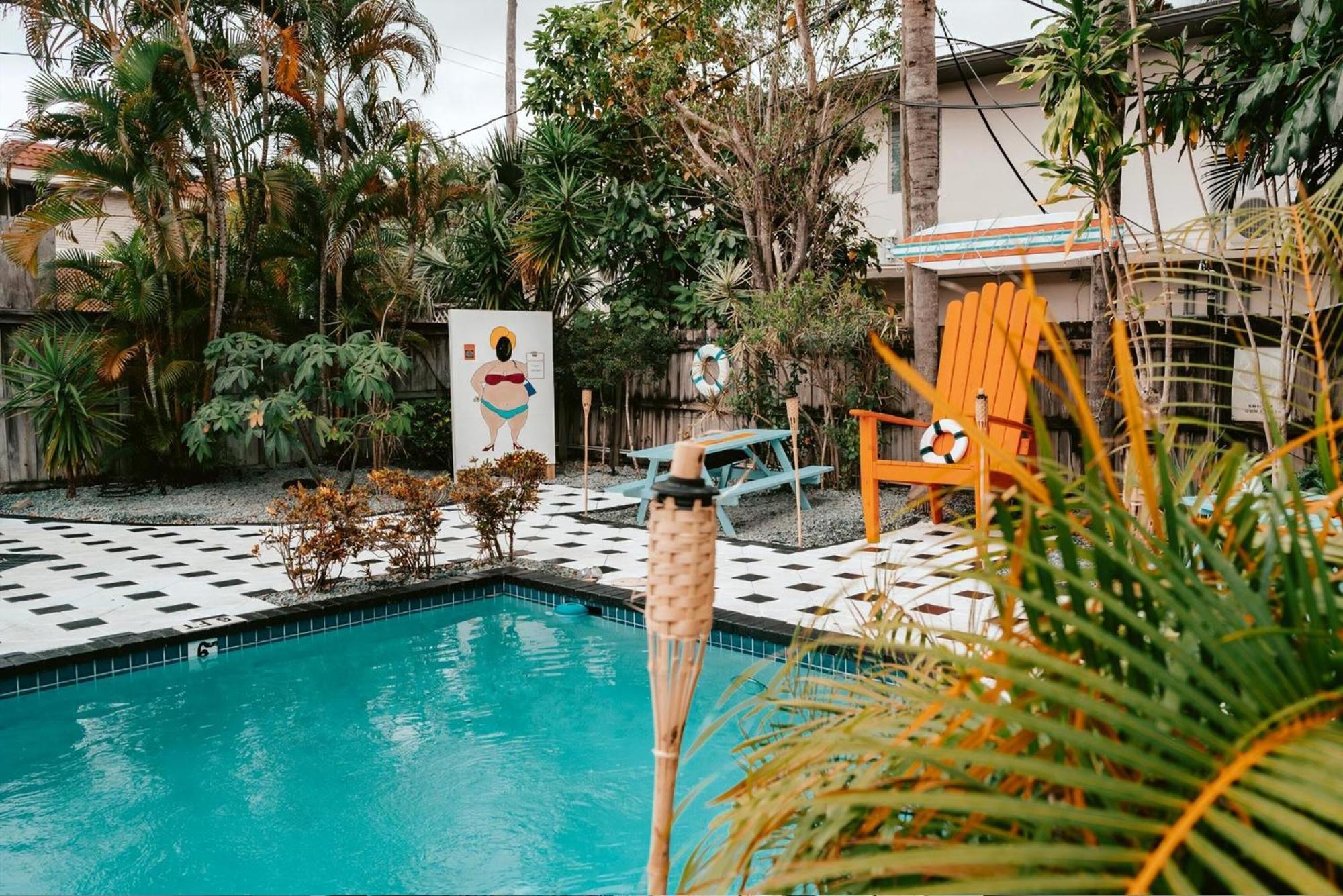 Las Olas Guest House Fort Lauderdale Bagian luar foto