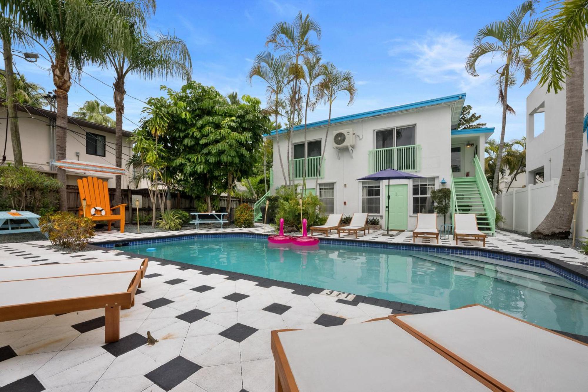 Las Olas Guest House Fort Lauderdale Bagian luar foto